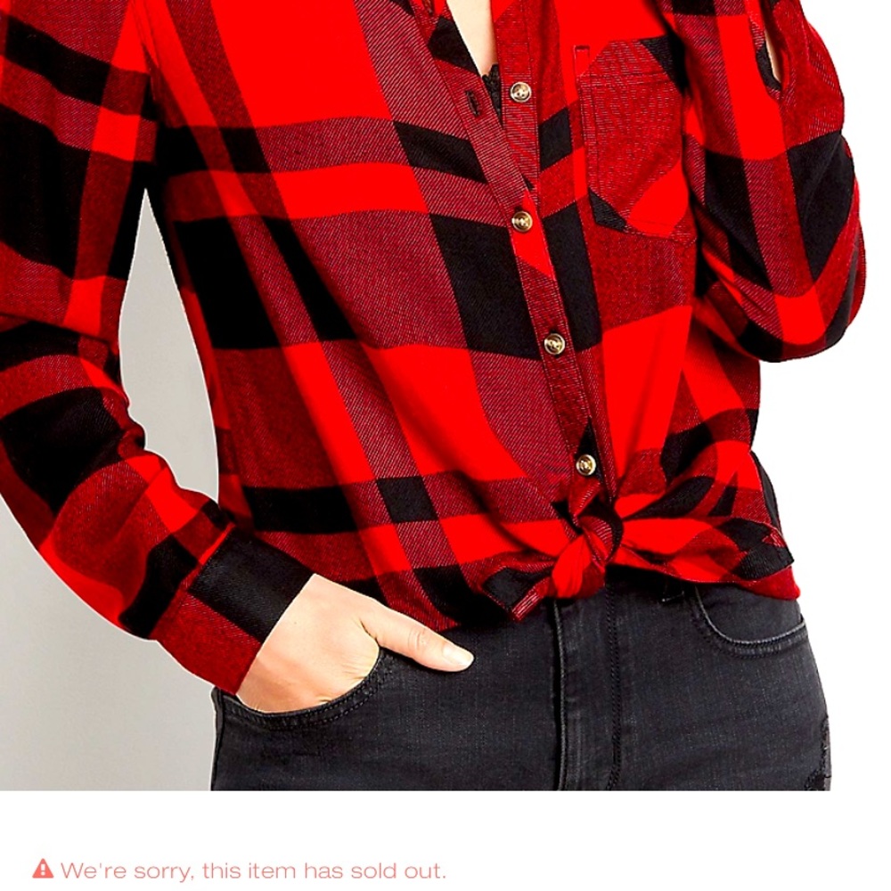 Buffalo check top